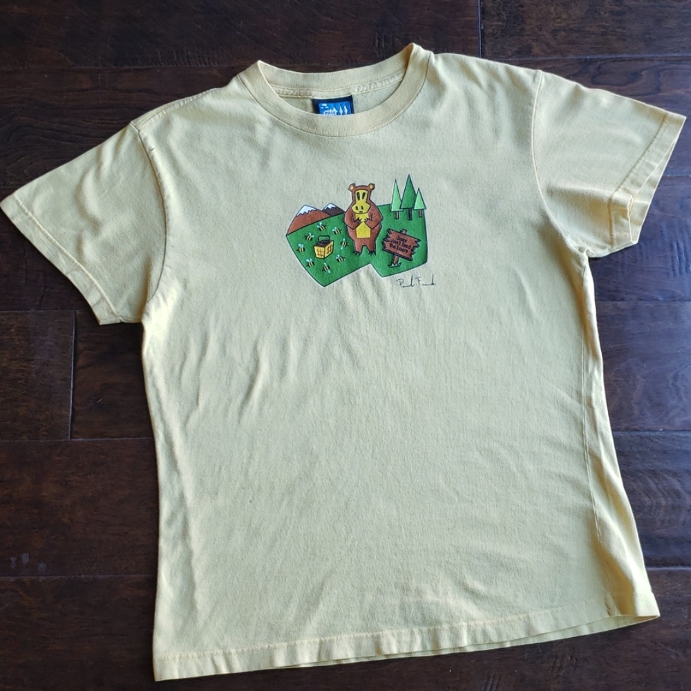 Vintage Paul Frank Worry Bear Character T- Shirt